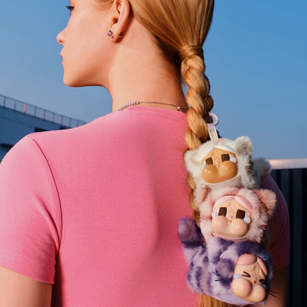 POP NOW Crybaby Wild Cutie Pendant in Purple